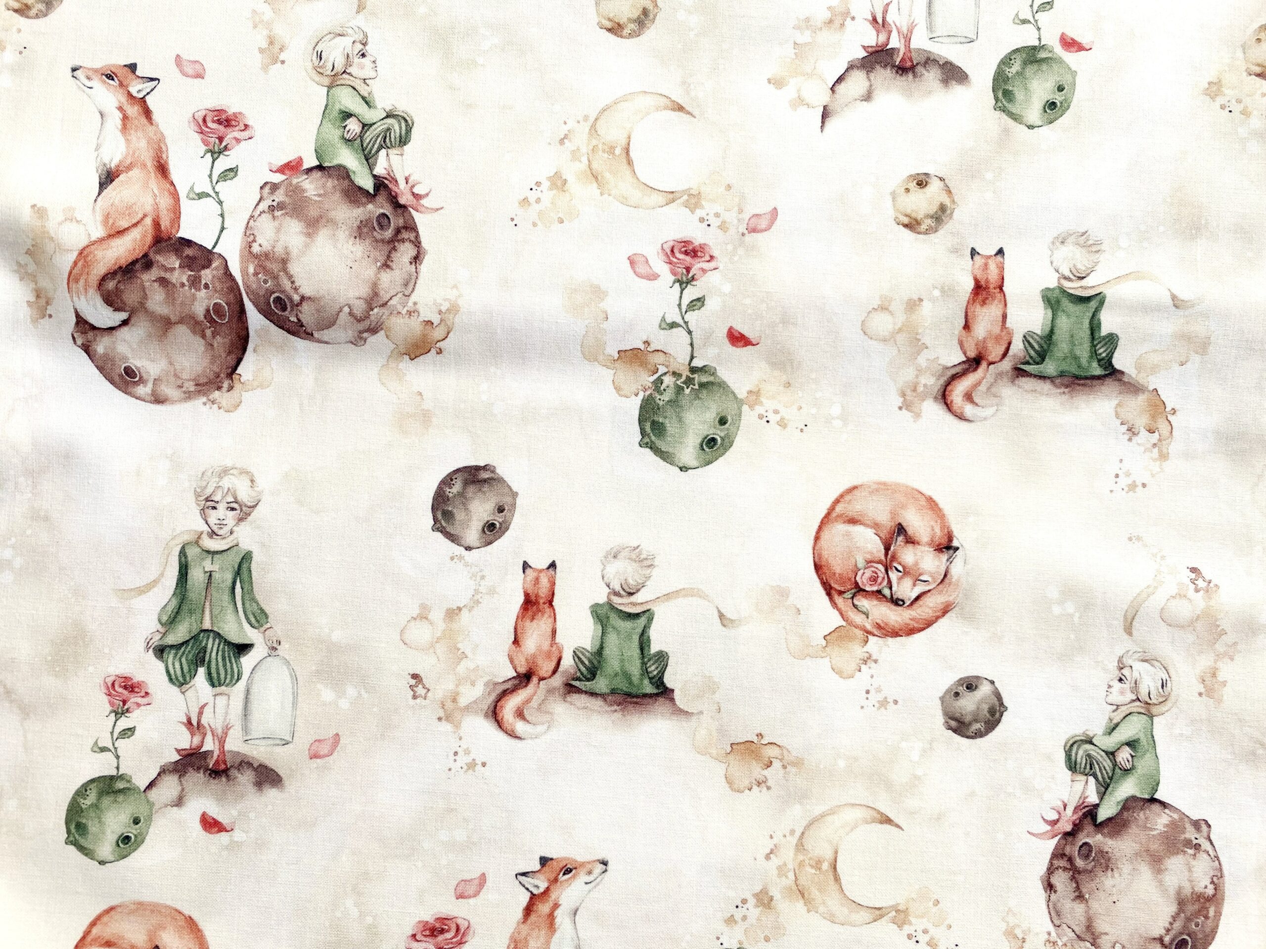 Mouchoir Enfants en coton Garcon et le renard – Image 3